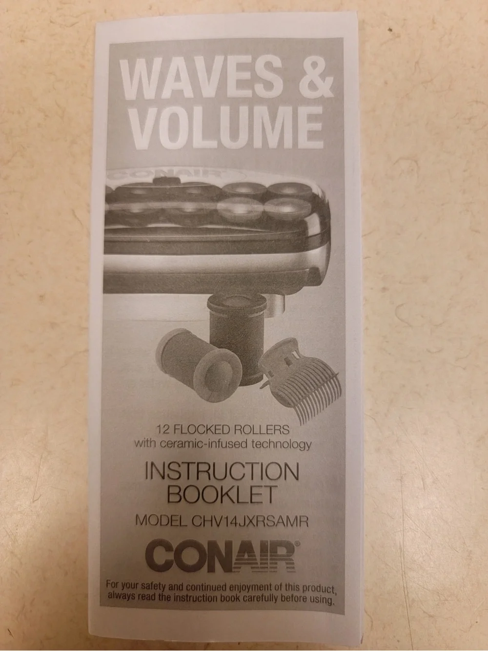 Conair Heated Rollers Set with Purple Flocked Rollers